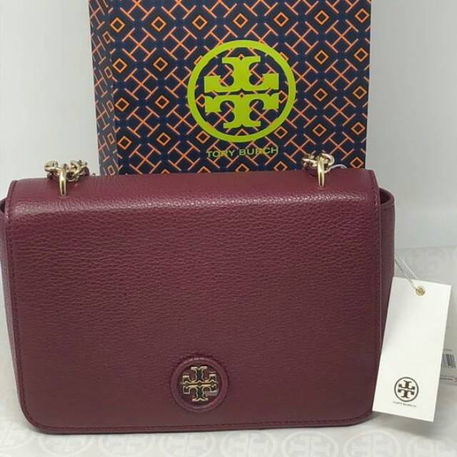 Tory Burch Whipstitch Logo Mini tas selempang slingbag crossbody original authentic asli