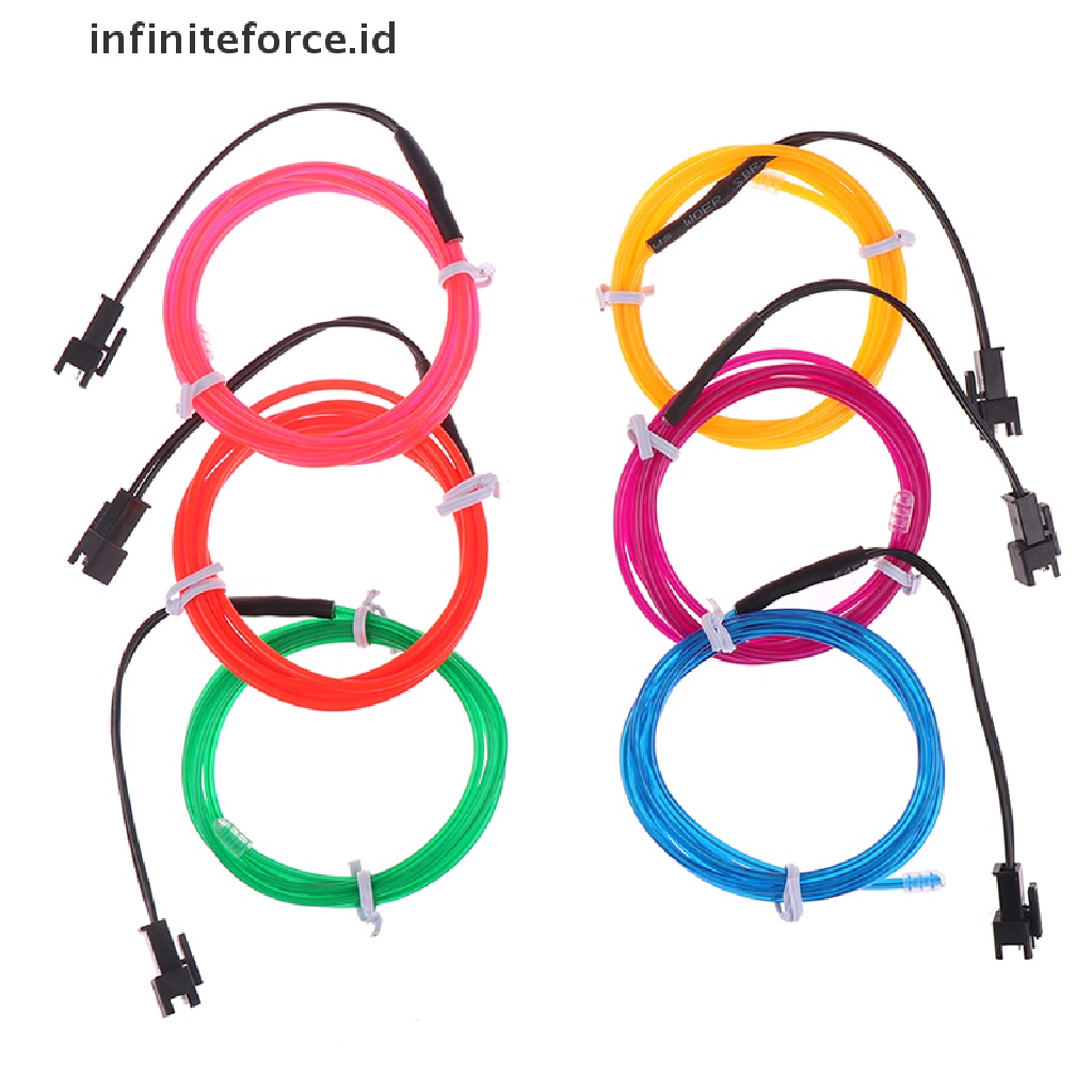 Infiniteforce.id Lampu Neon Led Fleksibel Panjang 1m Untuk Pesta Dansa