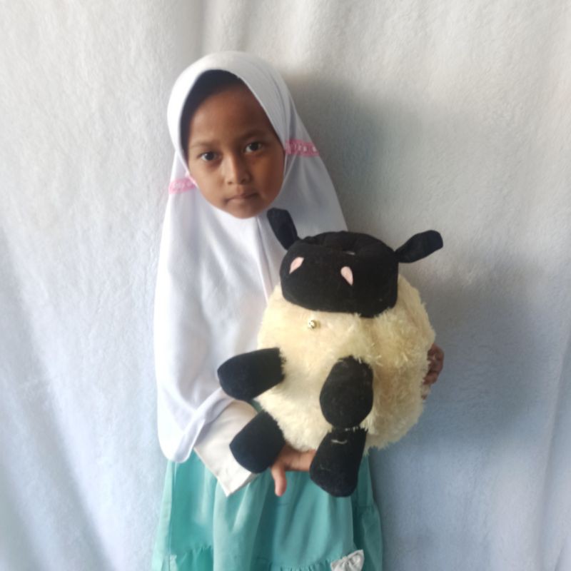 boneka kambing domba M murah