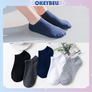 Image of •OKEY BELI•KK822 Kaos Kaki Semata Kaki Polos Kaus Kaki Ankle Dewasa Short Socks Import cod