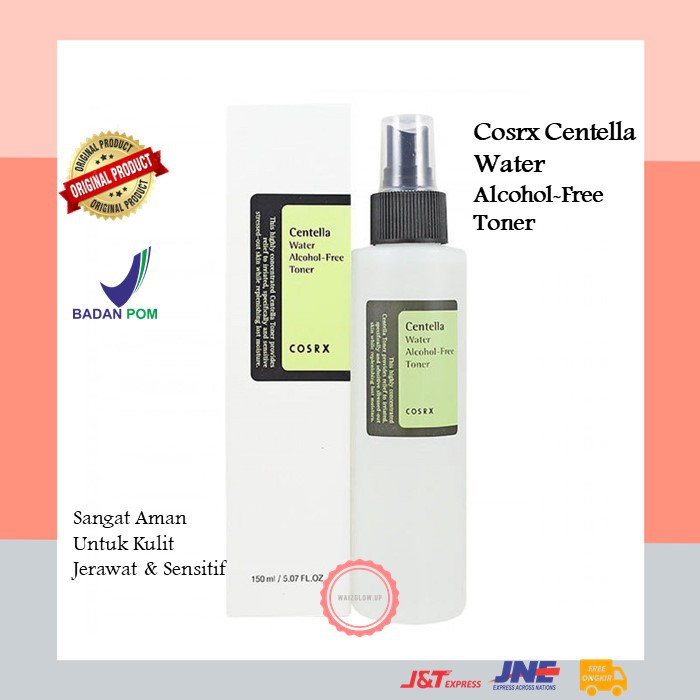 Toner Wajah Cosrx Centella Water Alcohol Free Toner corsx centela 150ml BPOM