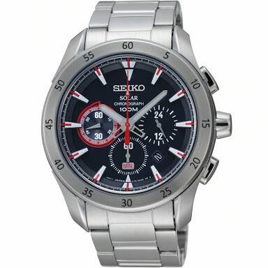 Seiko Mens Solar SSC175P1 Chronograph | Jam Tangan Pria SSC175P1