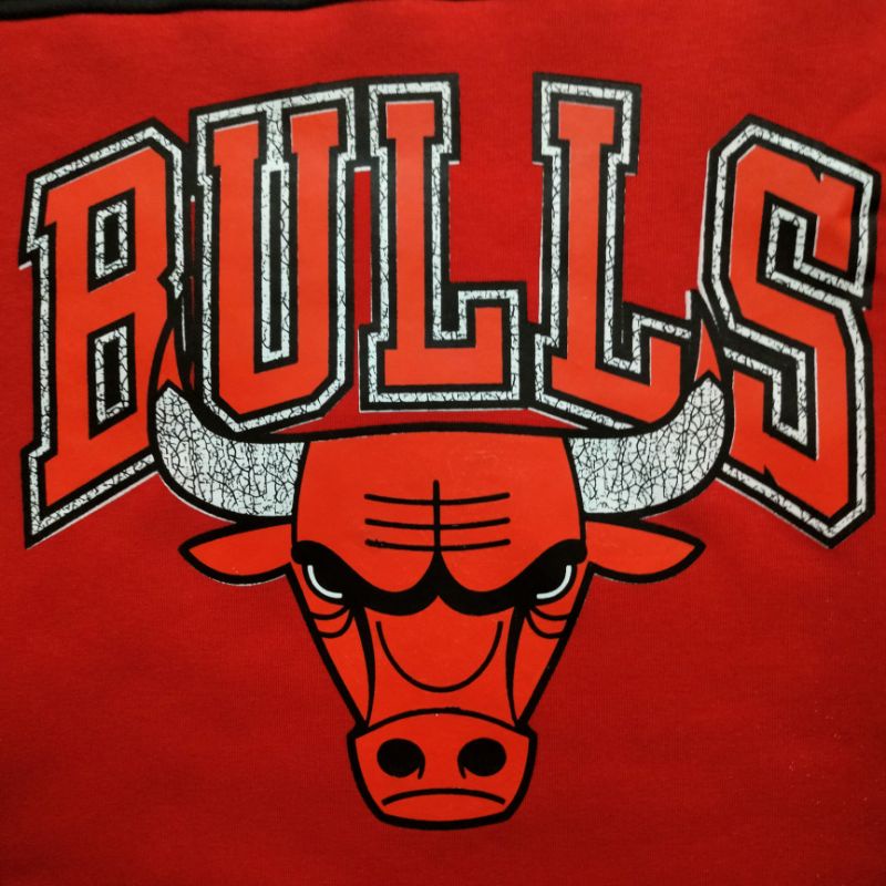 READY!!!!SWEATER CREWNECK CHICAGO BULLS RED FULLTAG&amp;LEBEL PREMIUM