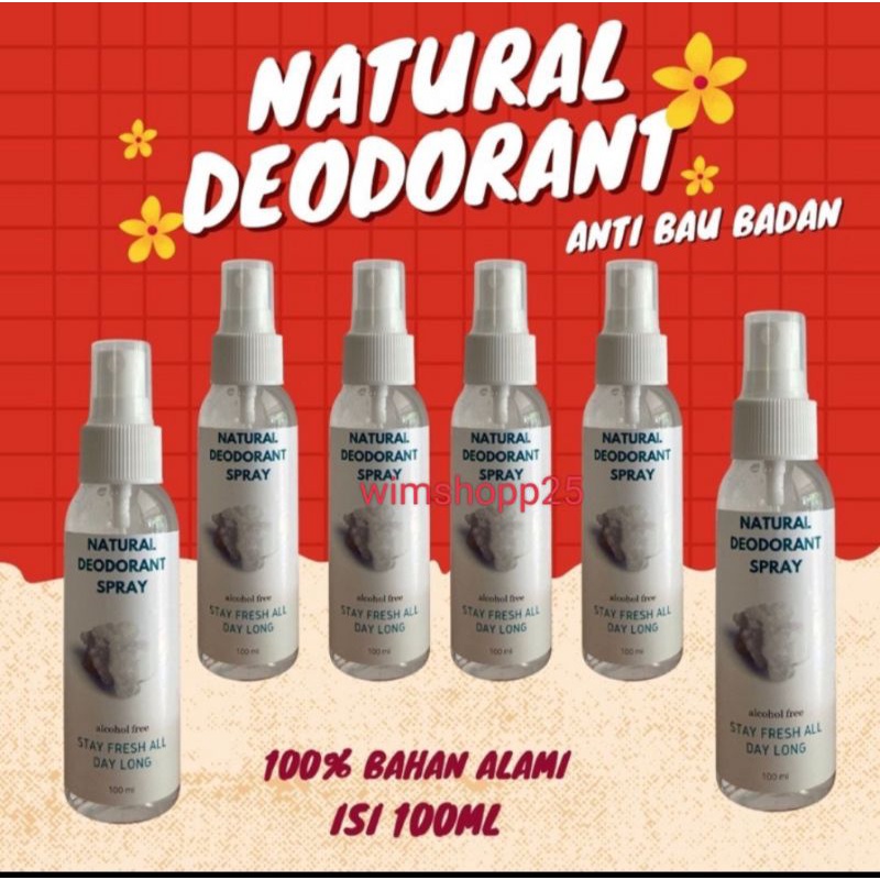 DEODORANT SPRAY ORIGINAL ASLI TAWAS 100%