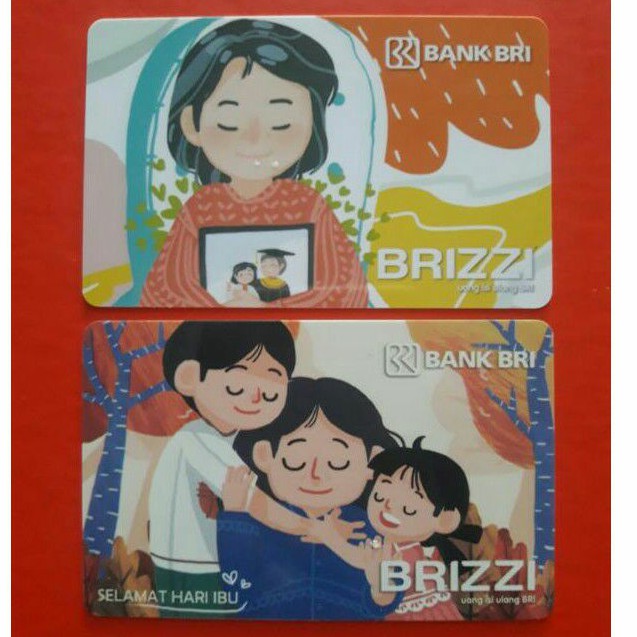 BRIZZI BRI dengan Thema HARI IBU (MOTHERS Day) /Like eMoney eTOLL Tapcash or Flazz