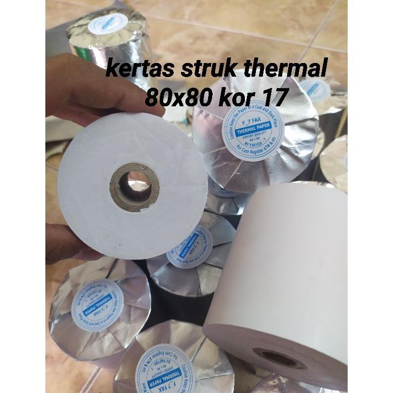 

((BISA COD)) kertas struk kasir thermal 80x80 paper rol thermal 80x80 pos thermal printer 80x80