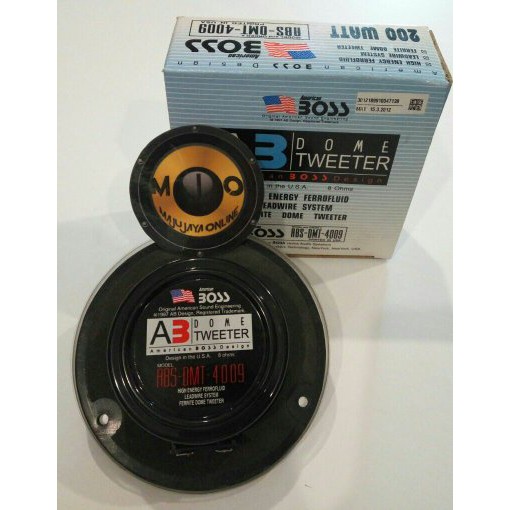 BARANG TERBAIK Soft Dome Tweeter American BOSS