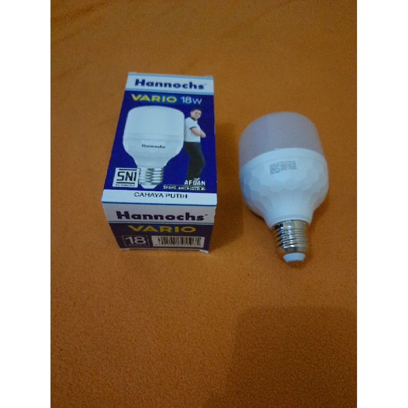 lampu led 18 watt hannochs bohlam LED 18 watt HANNOCHS VARIO lampu SNI