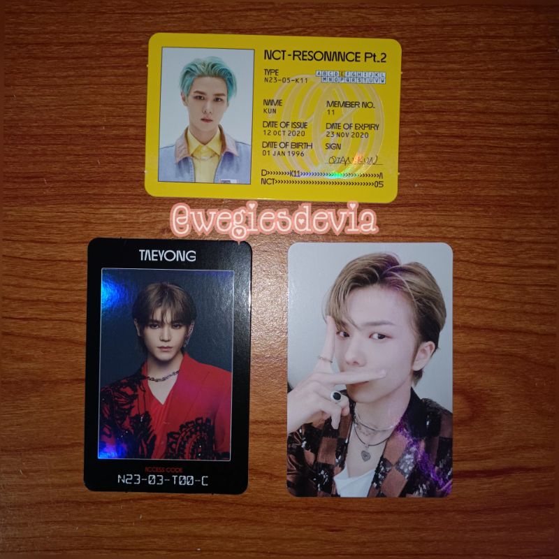 [PC OFFICIAL] NCT 2020 Resonance Pt.2 #KUN #TAEYONG #JISUNG