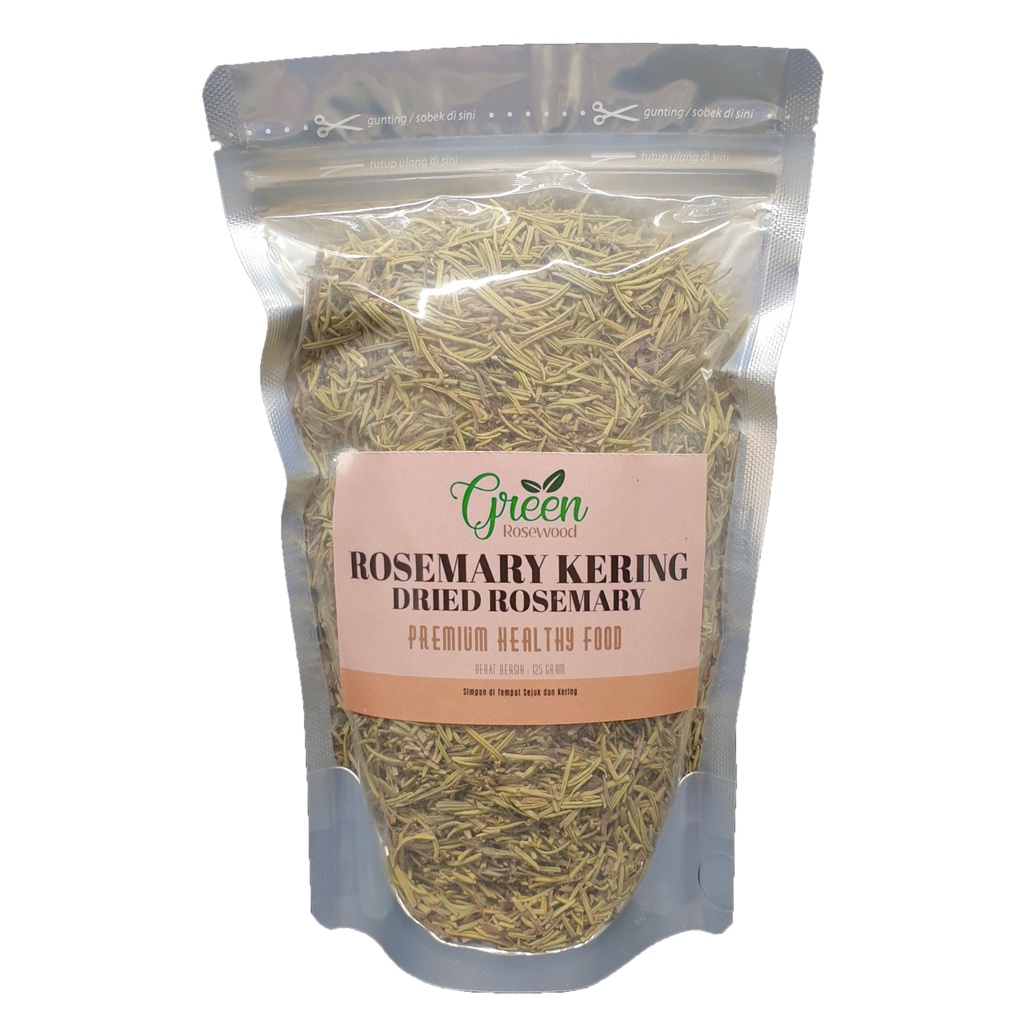 

Rosemary kering USA 125 GRAM / daun rosemary grade A 125 GR / rosemary penumbuh rambut 125GR / obat alopecia