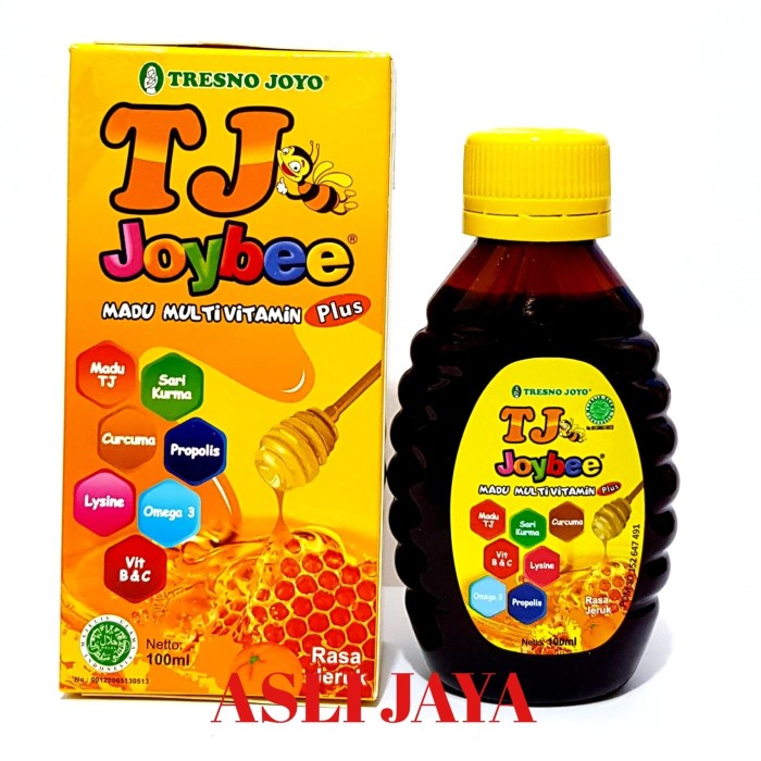 

TJ JOYBEE (MADU MULTIVITAMIN) - RASA JERUK BERKASIAT