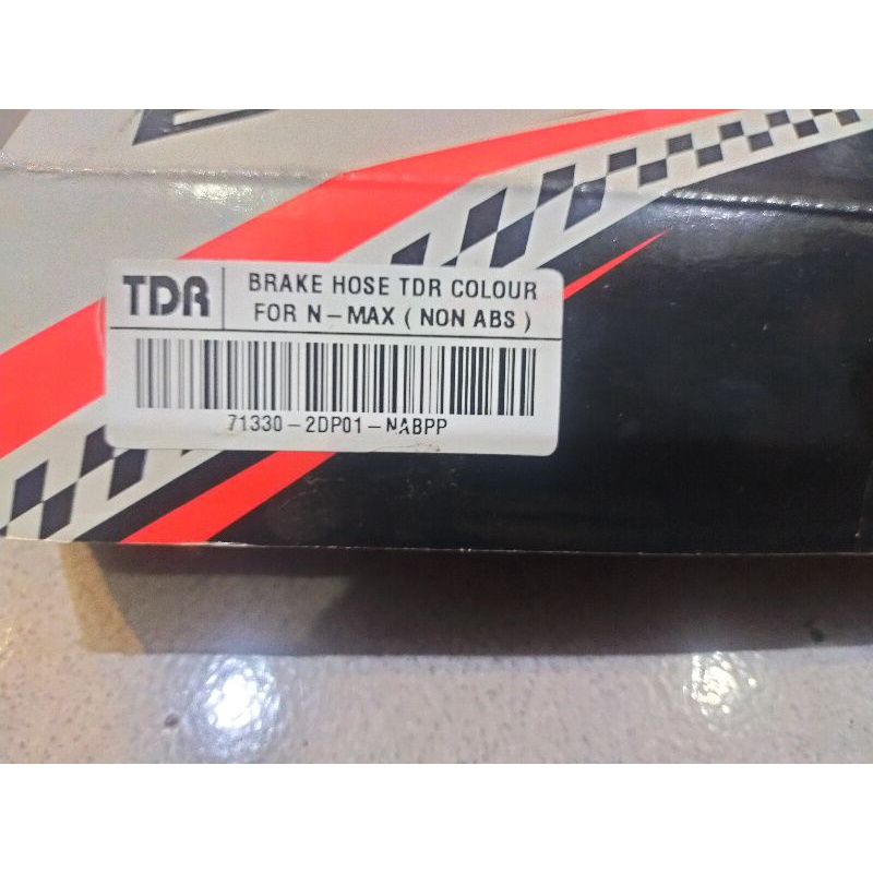 TDR SELANG REM RACING TDR NON ABS DEPAN BELAKANG YAMAHA NMAX