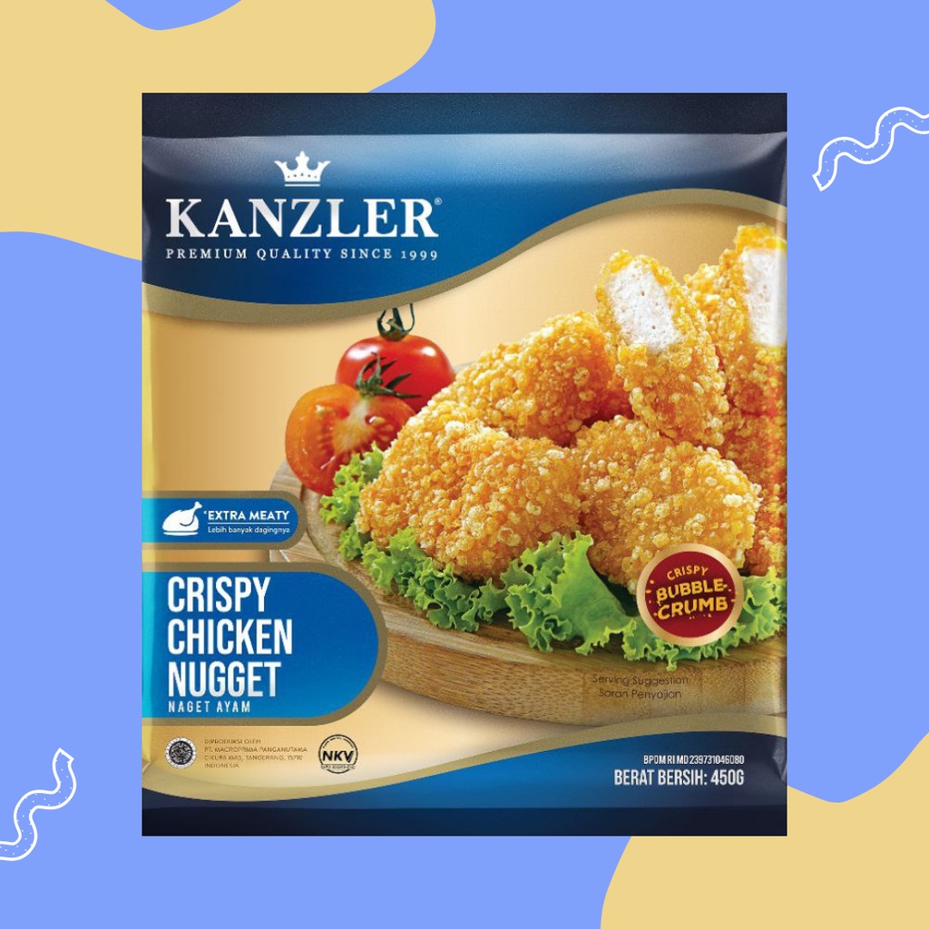 

[VIRAL] Kanzler Crispy Chicken Nugget 450gr