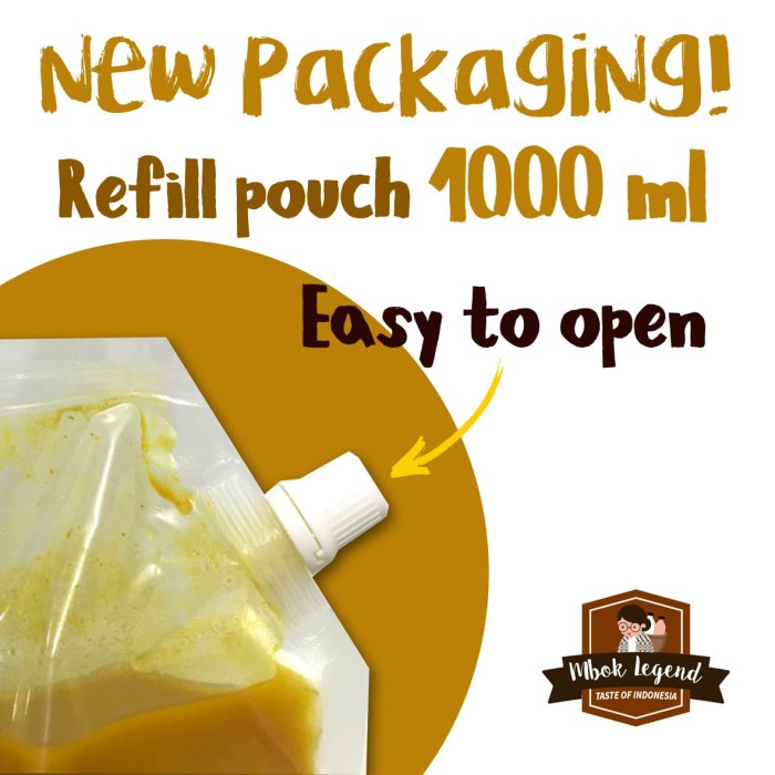 

TRADISIONALMINUMAN- JAMU BERAS KENCUR/KUNYIT ASAM/WEDANG JAHE/KUNYIT TAWAR 1000 ML POUCH - BERAS