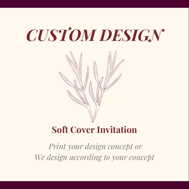 Custom Desain Undangan