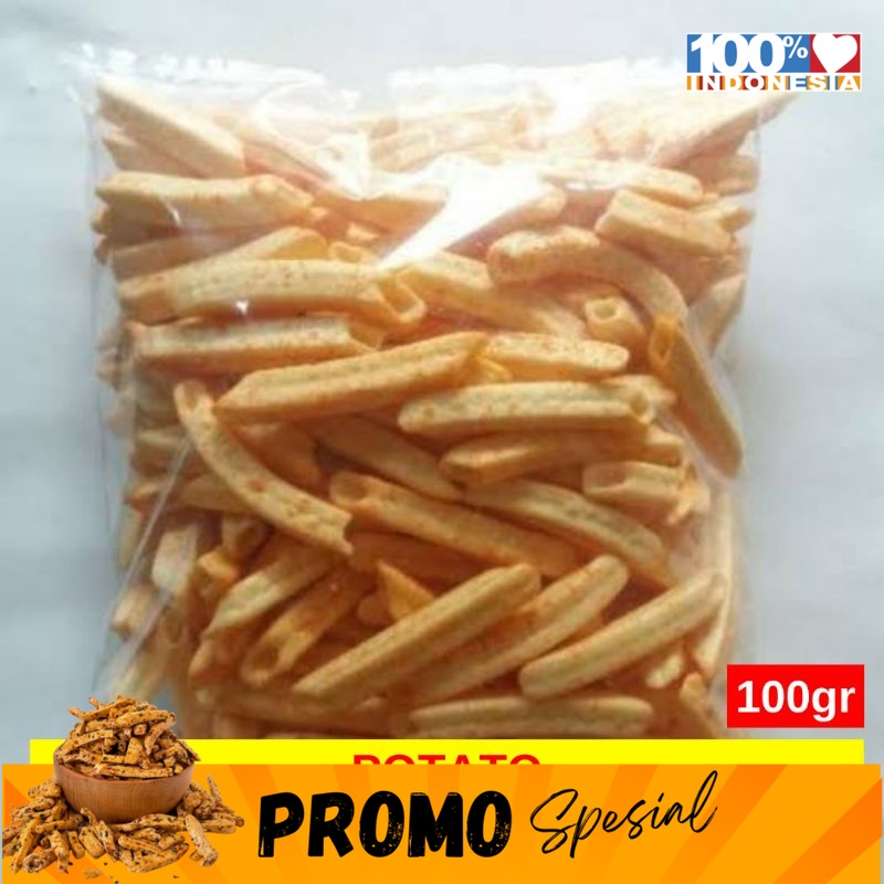 

Potato Asin Manis Pedas Kemasan 100gr