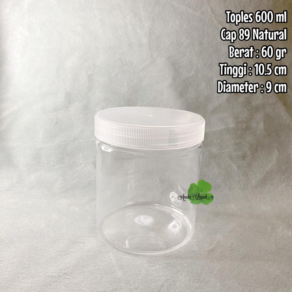 Toples Jar 300 400 600 750 1000 1300 1500 ml ekonomis toples plastik kue kerupuk cookies murah