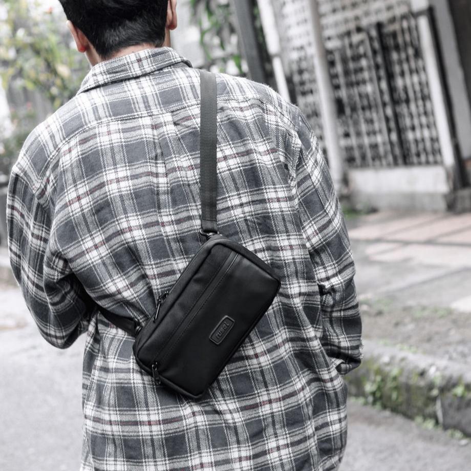 Terpercaya RUSEL CO I Handbag Yota I Clutch Bag Pria Simpel Multifungsi