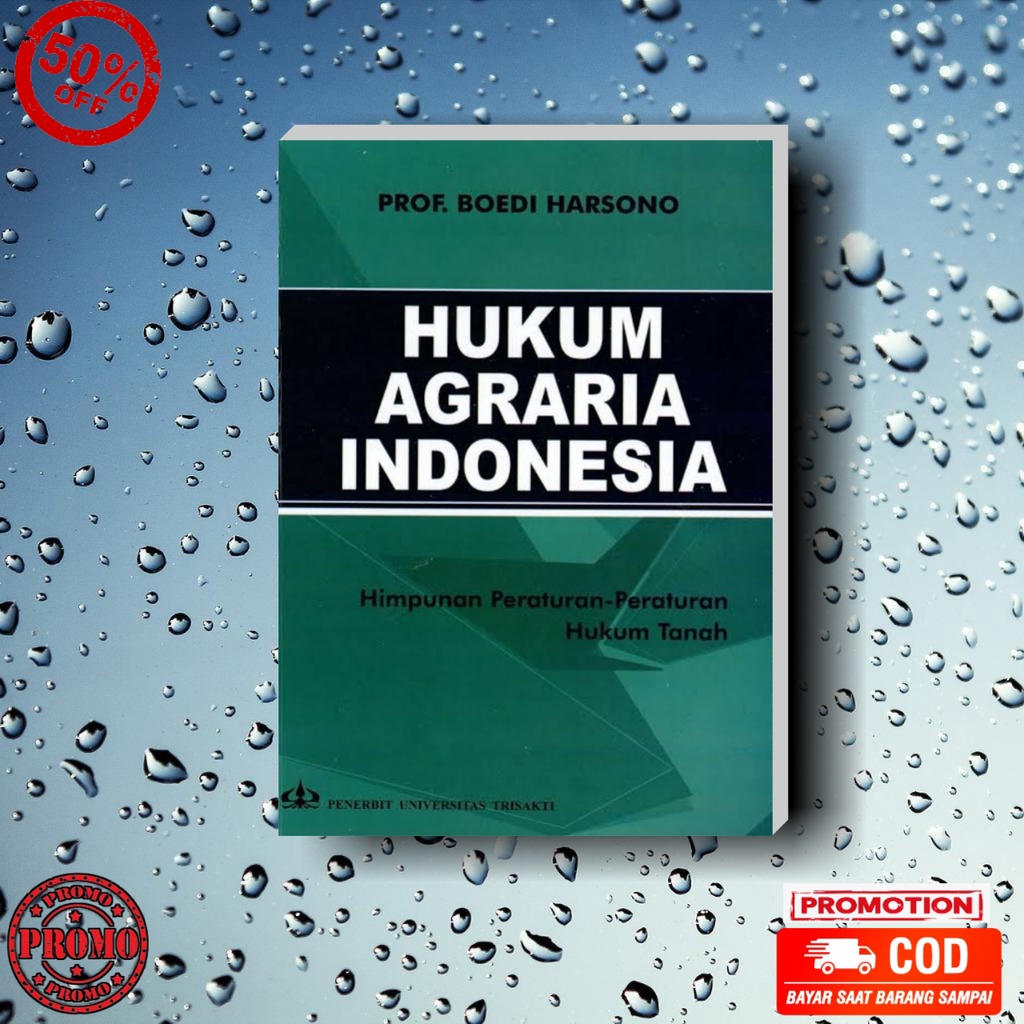 Jual Hukum Agraria Indonesia / Sejarah Pembentukan Undang/Undang Pokok ...