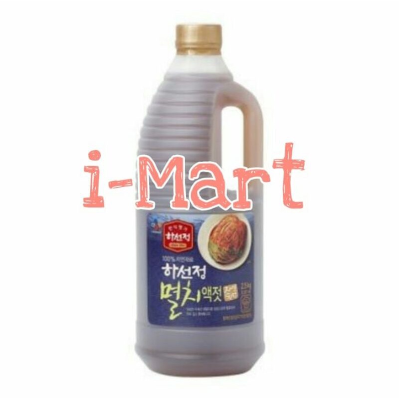 

Hasunjung Fish Sauce Anchovy Myolci Ekjot/Kecap Ikan Teri 2,5kg