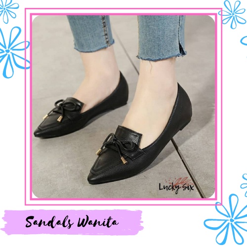 Sepatu Wanita Sepatu Flat Sepatu Slip on Flat Flatshoes Wanita Flatshoes Formal Sepatu slip on