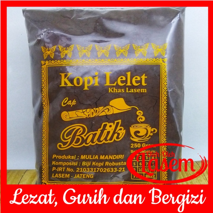 

kopi lelet merek batik
