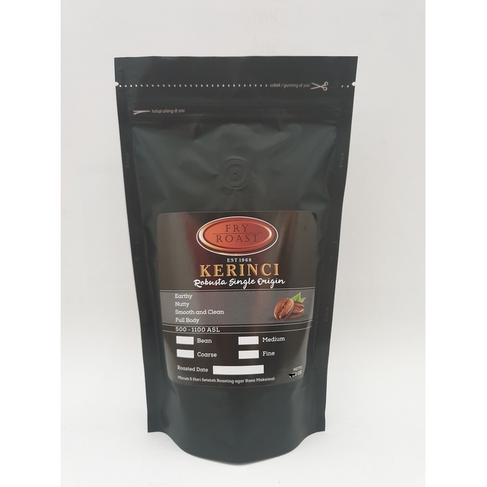 

DISKON - (BISA COD) KOPI ROBUSTA KERINCI 500 GRAM BIJI DAN BUBUK - BIJI