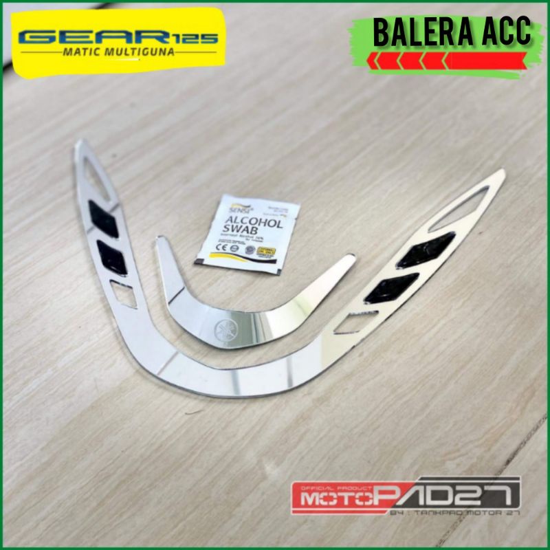 Garnis Garnish Cover Lampu Depan Headlamp Yamaha Mio Gear 125 Premium