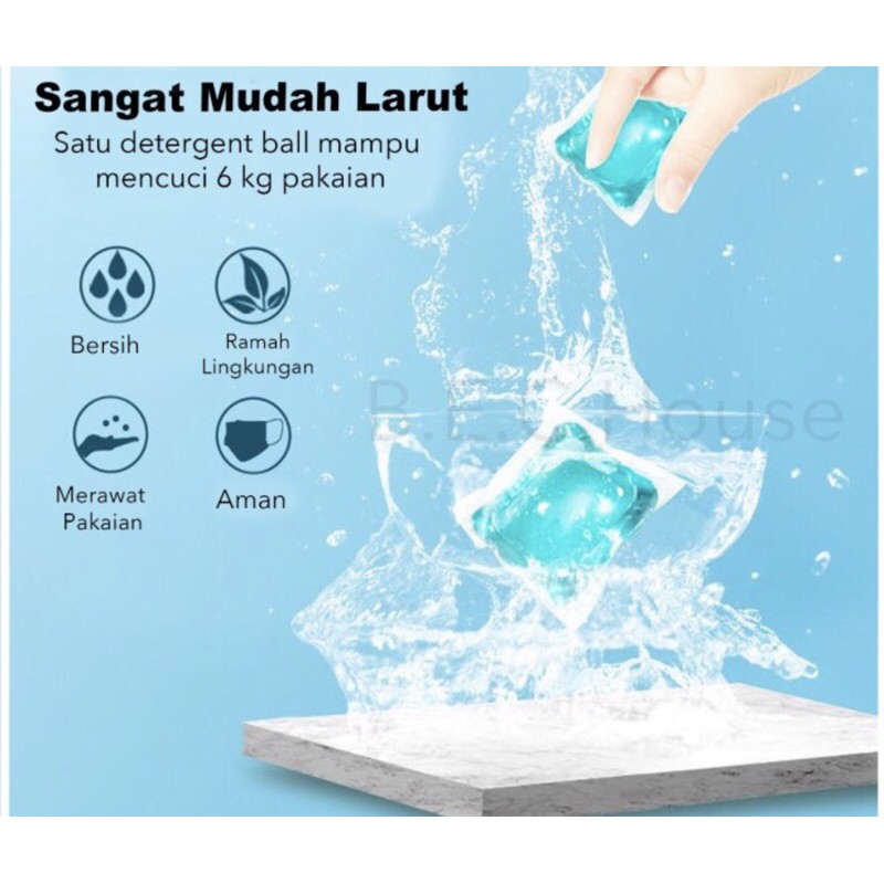 Gel Landry - Laundry Deterjen Detergent Ball Sabun Viral Cuci baju