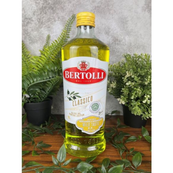 

Bertolli Classic Olive Oil 1 Liter / Minyak Zaitun Bertolli Classic 1 Liter