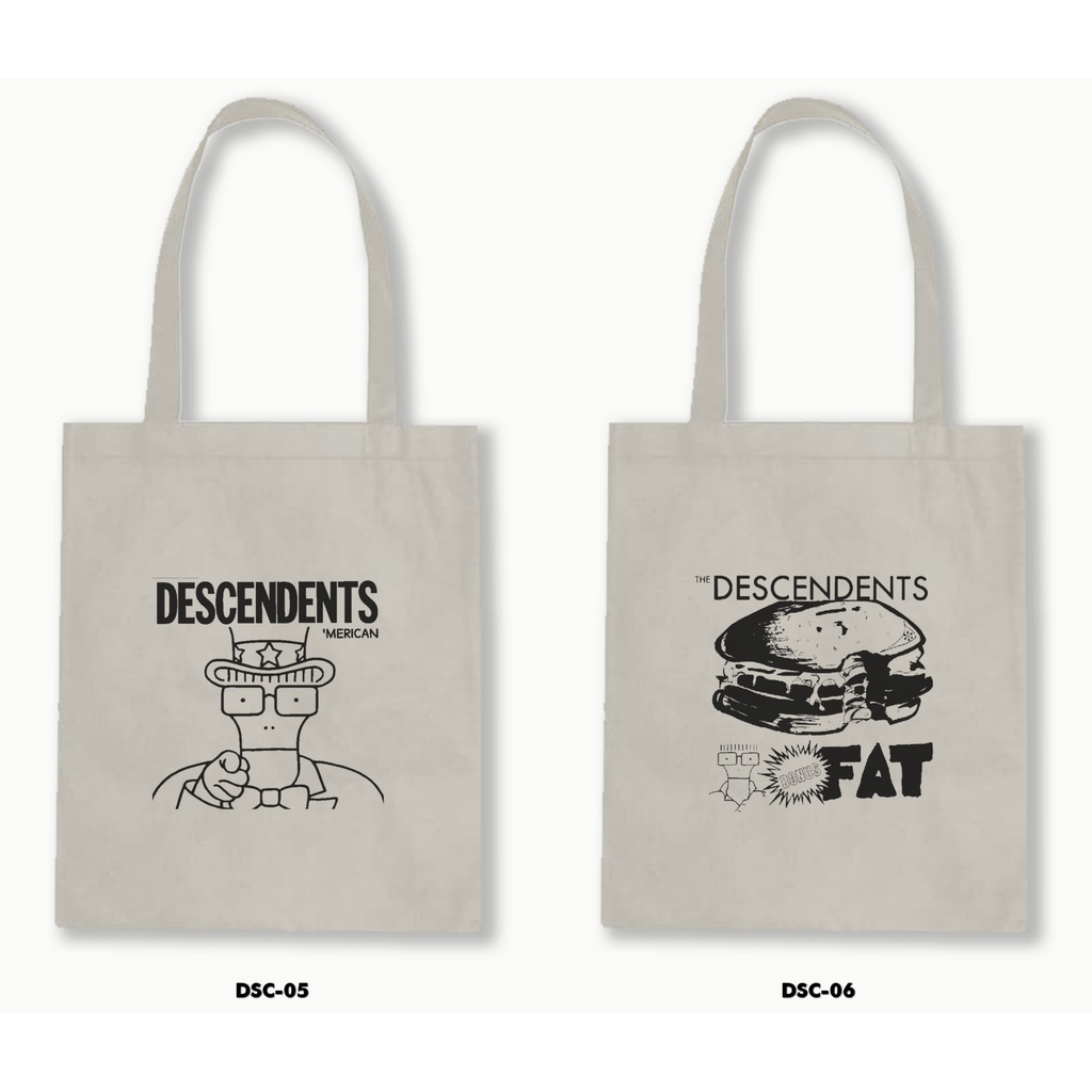 TOTE BAG BLACU - DESCENDENTS