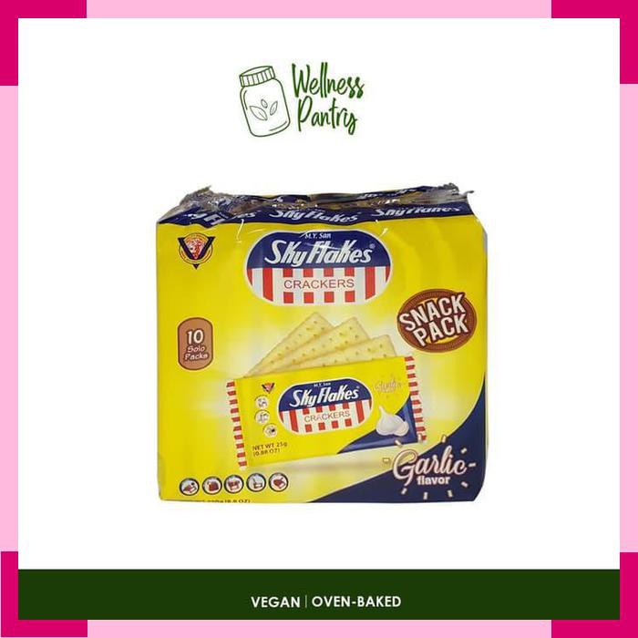 

Skyflakes Crackers Garlic Flavor Snack Pack