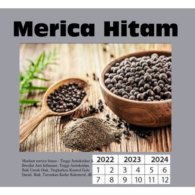

Merica Hitam 50 Gram
