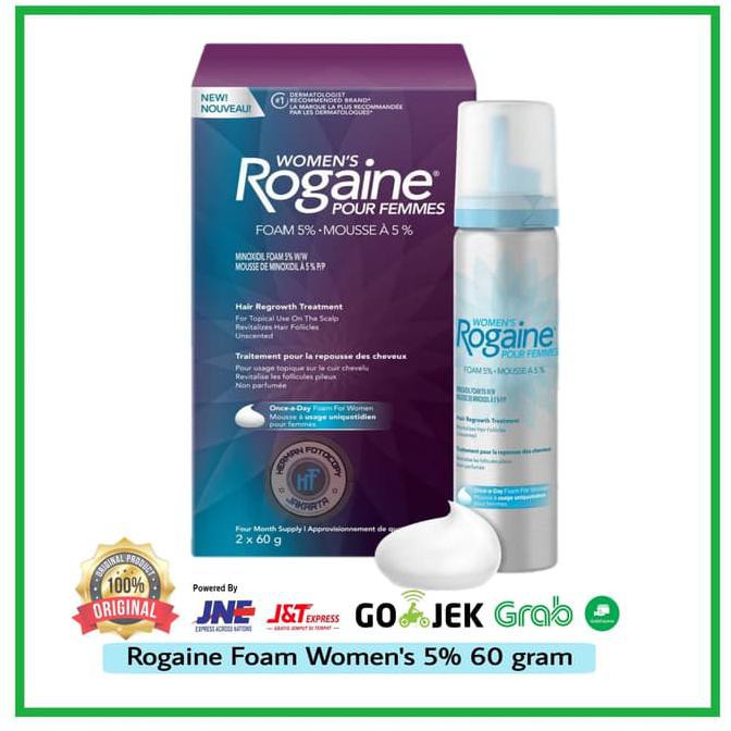 rogaine foam women's 5%/rogaine foam wanita/minoxidil khusus wanita