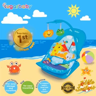  Sugar  Baby  Infant Seat 3 Recline Bouncer Tempat Duduk Bayi  