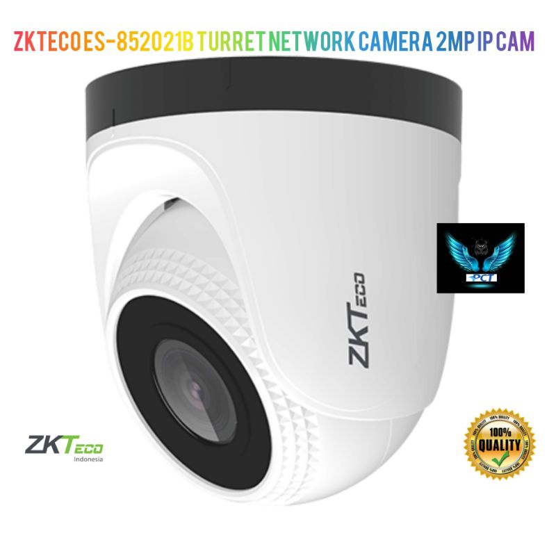 ZKTECO ES-852021B Turret Network Camera 2MP IP Cam