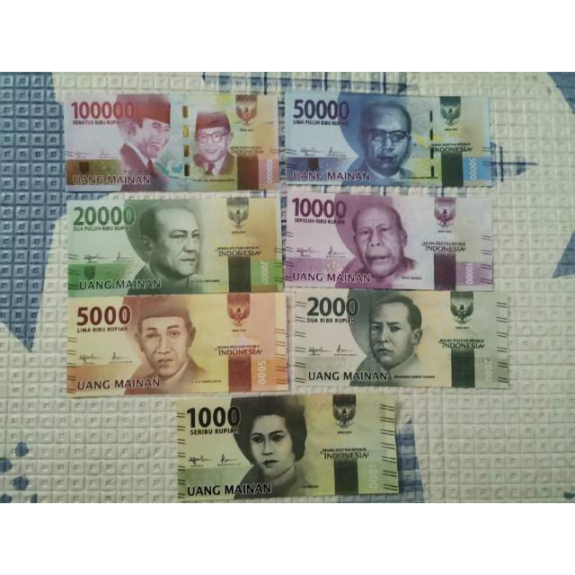 Uang Mainan 50lembar / Mainan Anak / Mainan Uang uangan