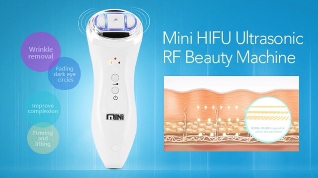 Mini Hifu Professional High Focused Anti-aging Wrinkle Removal Radio Frequcncy Beauty Instrument