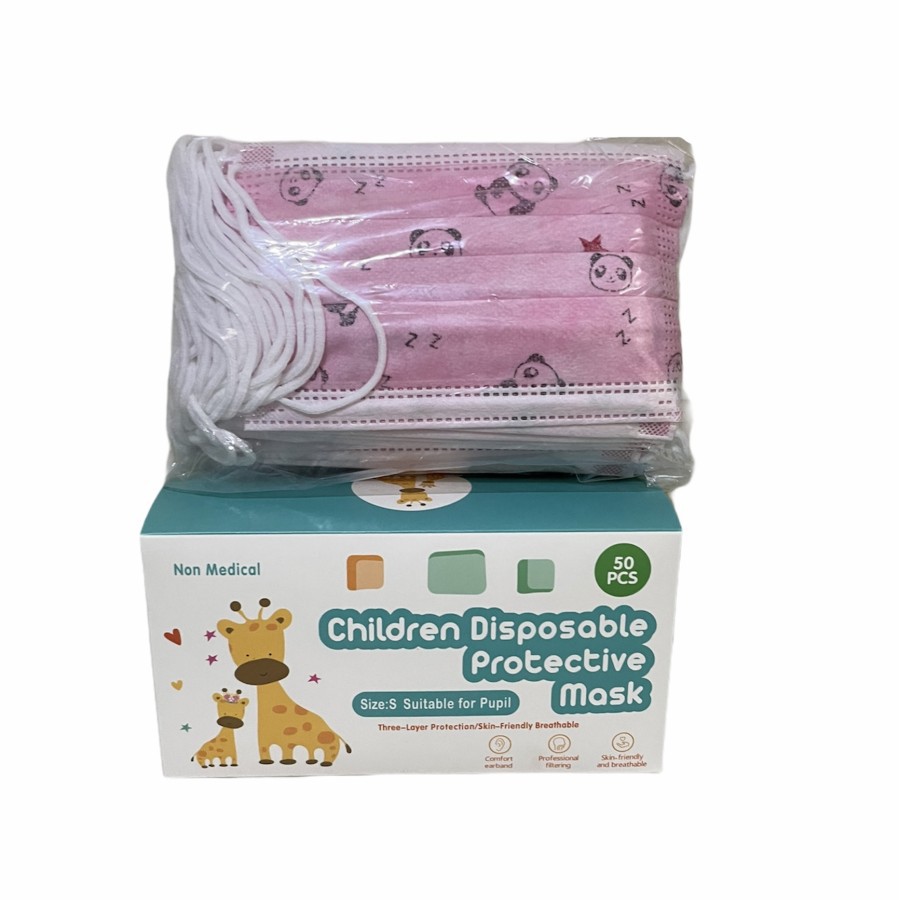 Masker Anak Karakter 3 Ply Earloop Disposable 3Ply NO Medis