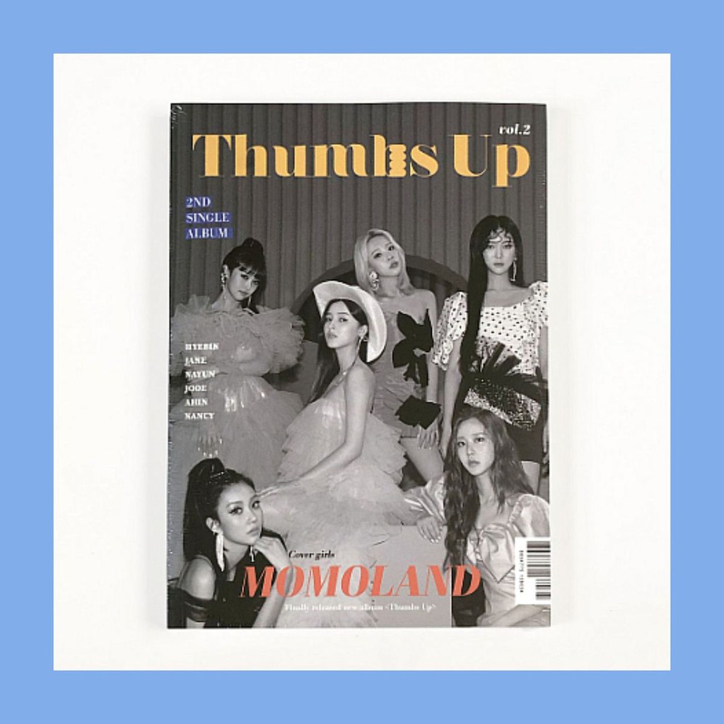 MOMOLAND ALBUM OFFICIAL - KPOP ALBUM OFFICIAL - MOMOLAND THUMBS UP SINGLE ALBUM VOL. 2 OFFICIAL