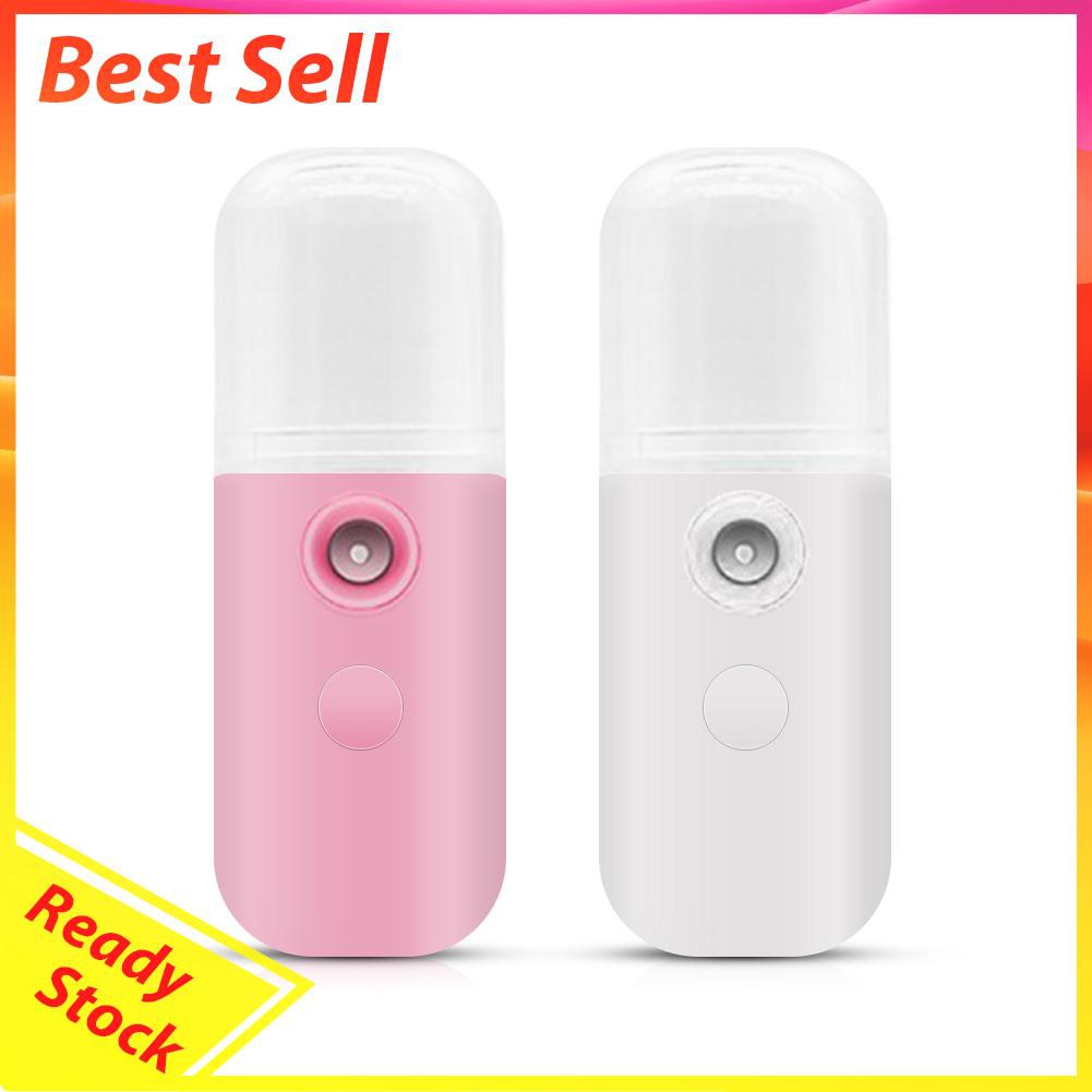 Hotbrand 30ml Nano Mist Sprayer Facial Steam Face Humidifier Spray Beauty Device