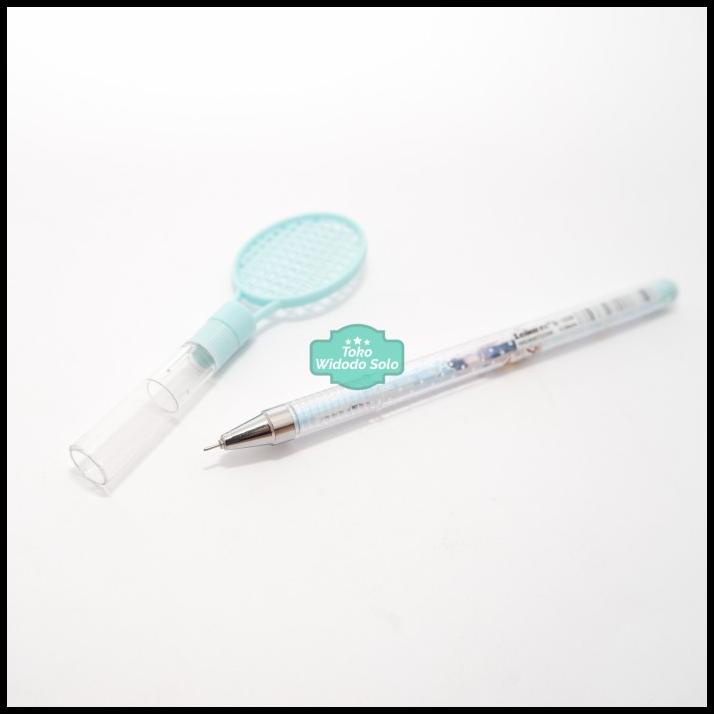 

Pulpen Gel Hitam Bentuk Raket Badminton Bulu Tangkis 1 Buah Sale!
