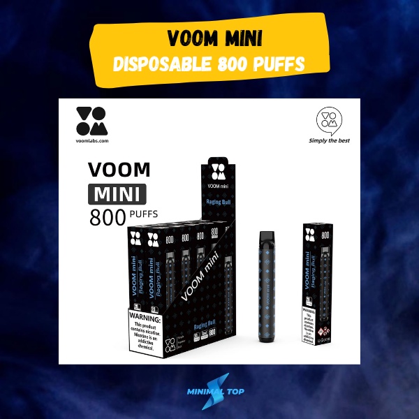 (Beli 10 Gratis 1) VOOM Mini Disposable Pod / Vape Sekali Pakai 800 puffs