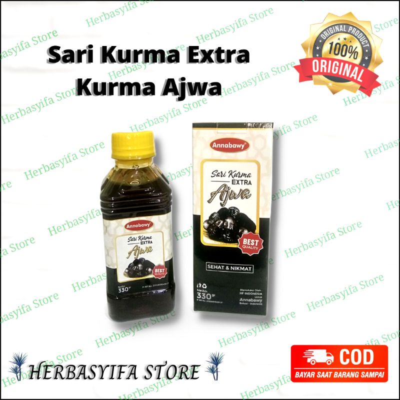 Sari Kurma Extra Kurma Ajwa Annabawy Original