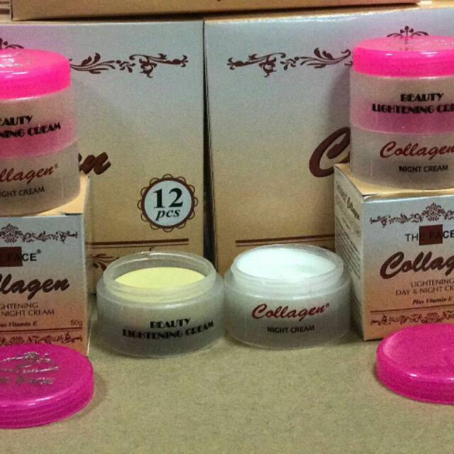Cream Colagen The Face BPOM / Cream Pemutih Colagen The Face