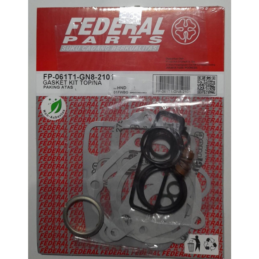 Gasket Paking Top Set Topset Federal Grand FP 061T1 GN8 2101