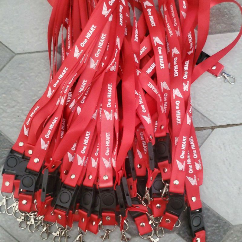 

tali lanyard id card Honda ecer grosir