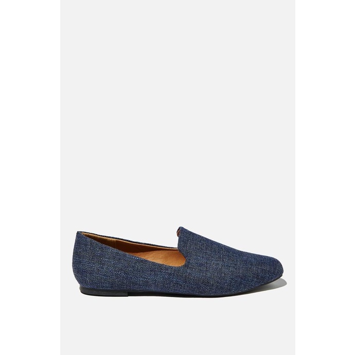 RUBI - Flat Shoes Wanita - Essential Perri Square Toe Slipper