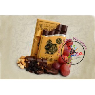 

100gr CHOCOLATE MONGGO |SEMAR ; Kismis&Kacang Mete#Cokelat Jogja
