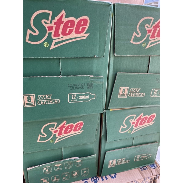 

S-tea minuman teh 12x390 ml BOTOL